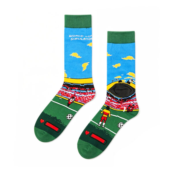Gaming Football Mashup Sock