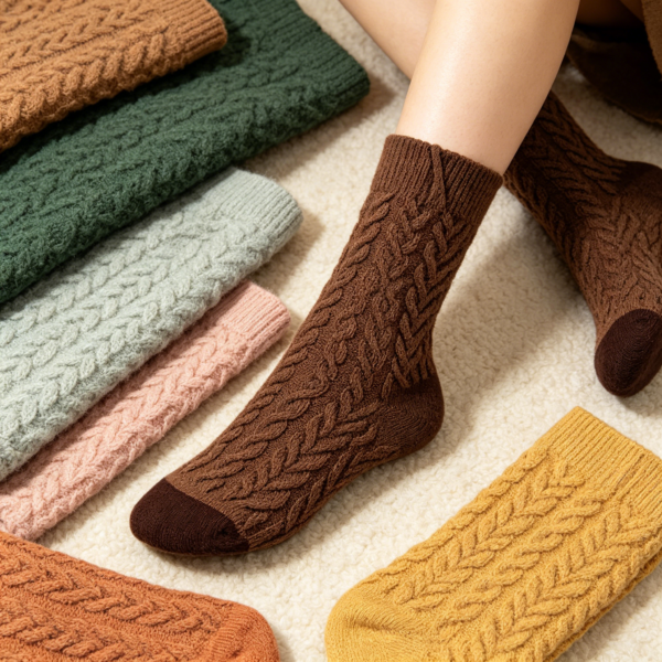 Earth Tone Renaissance Sock Set