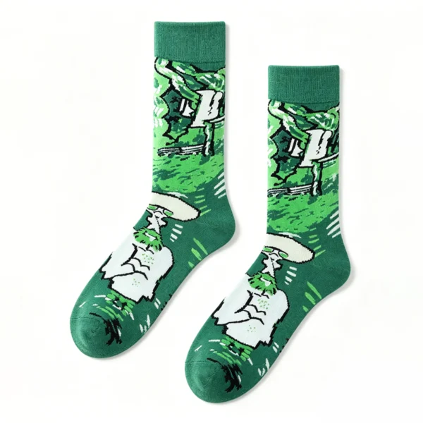 Artistic Painting Sock
