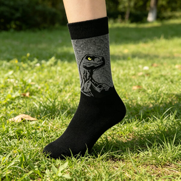 Midnight Dino Sock