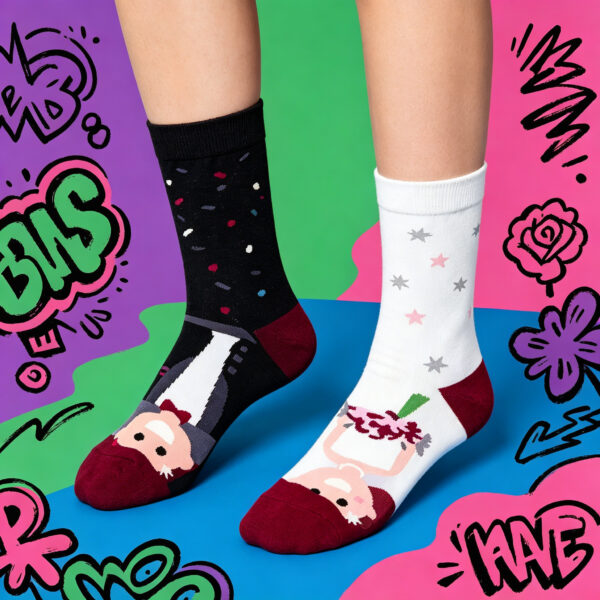 Better Together Wedding Sock