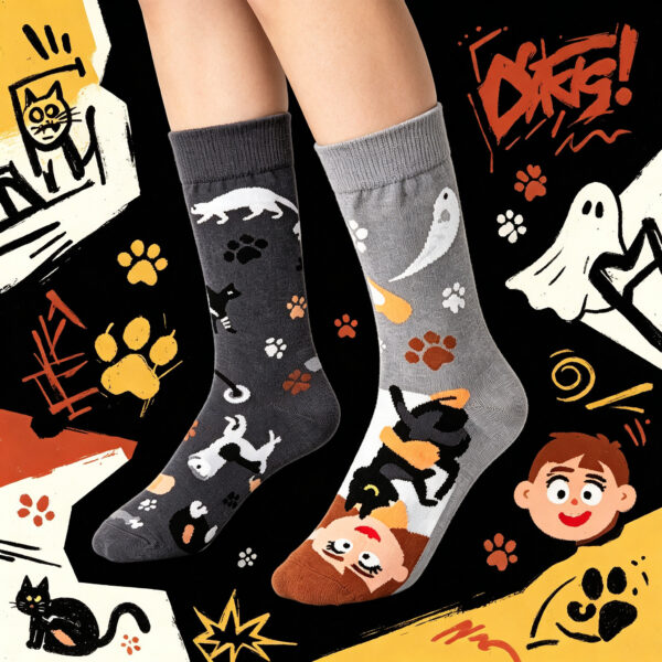 Crazy Cat Lady Sock