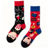 Movie Night Duo Sock