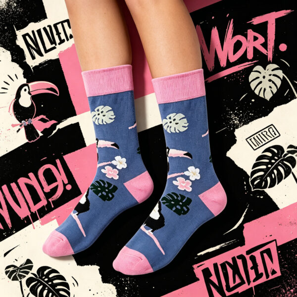 Flamingo Bloom Sock