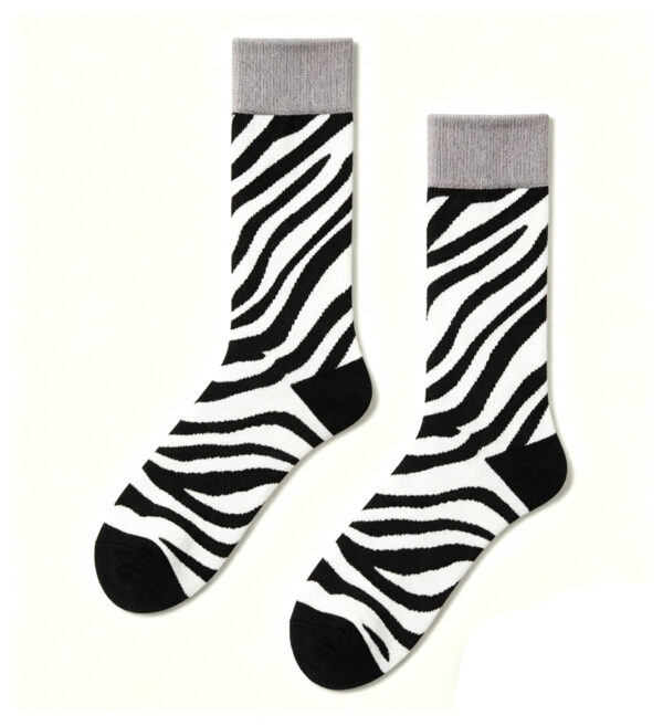 Zebra Mood Sock