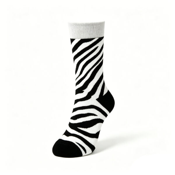 Zebra Mood Sock