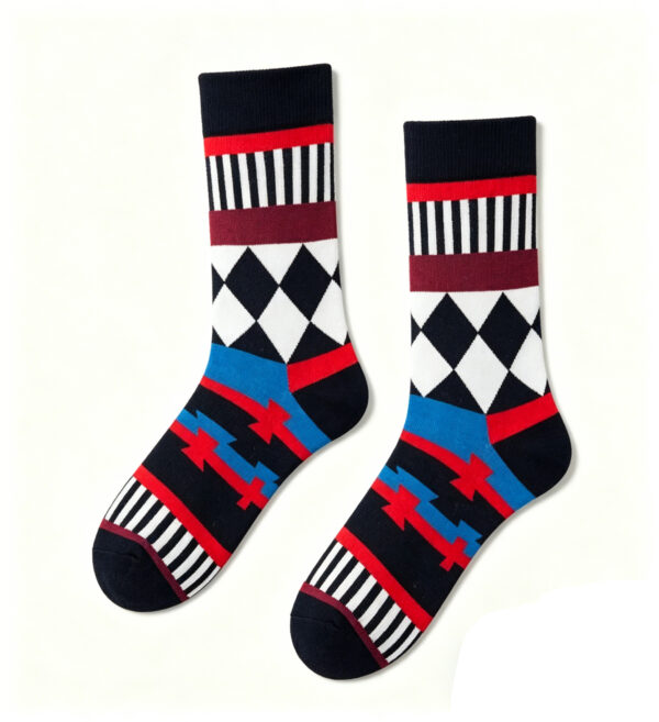 Retro Rhythm Sock