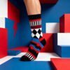 Retro Rhythm Sock