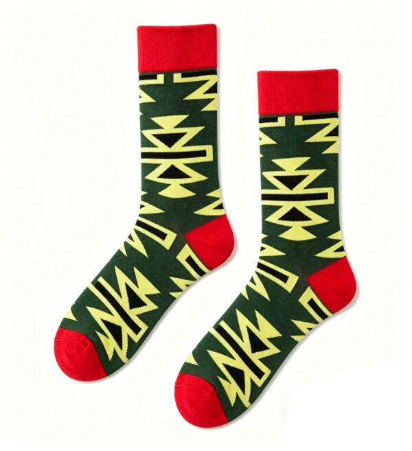 Zigzag Chaos Sock