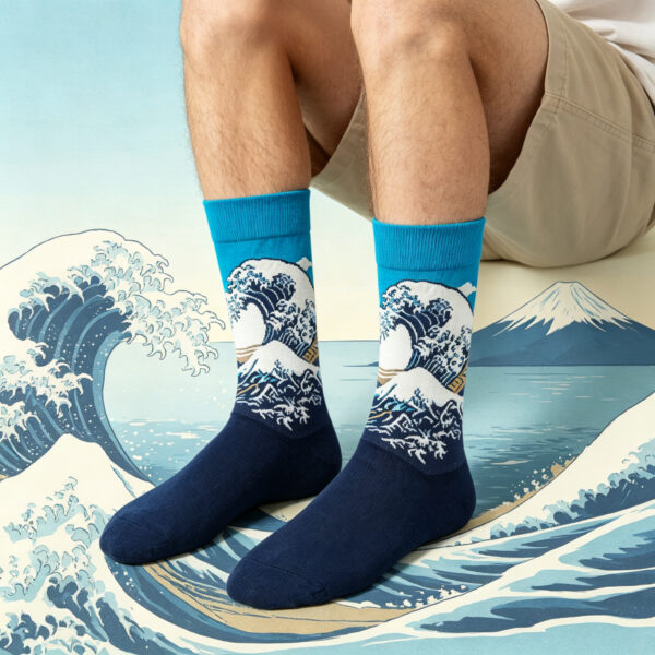 Great Wave Sock