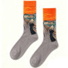 Scream Mood Sock