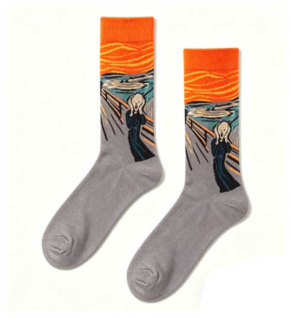 Scream Mood Sock