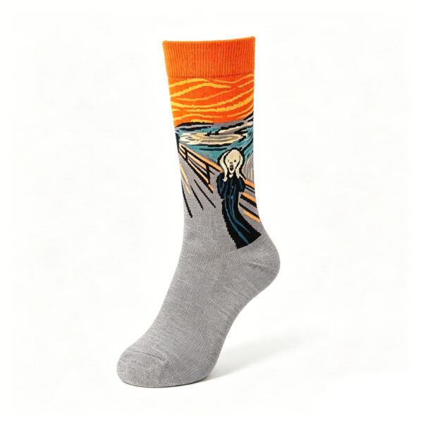 Scream Mood Sock