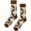 Retro Maze Sock