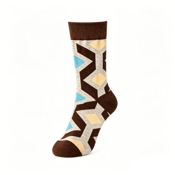 Retro Maze Sock