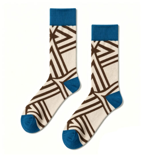 Tribal Line Sock