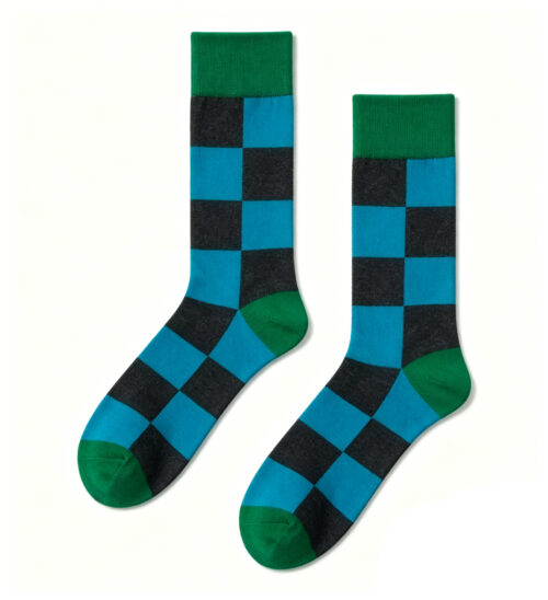 Checker Rush Sock