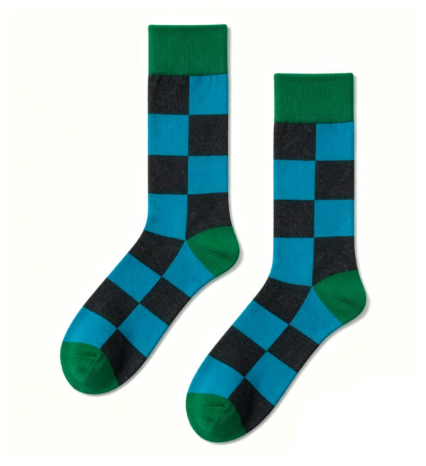Checker Rush Sock