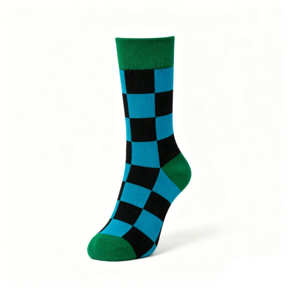 Checker Rush Sock