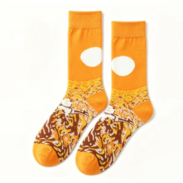 Artistic Painting Sock