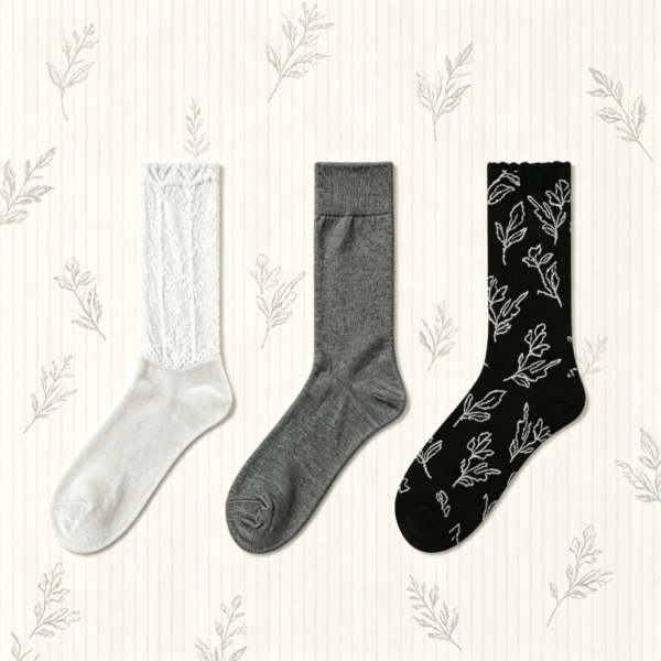 Monochrome Renaissance Sock Set