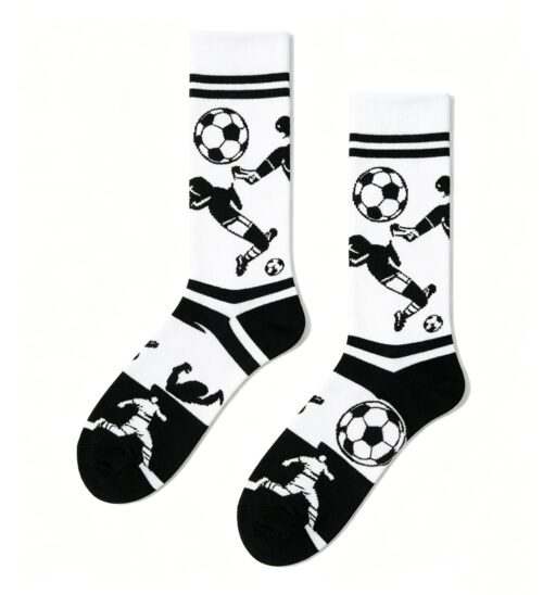 6 Retro Football Legend Sock