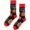 7 Basketball Court Sock