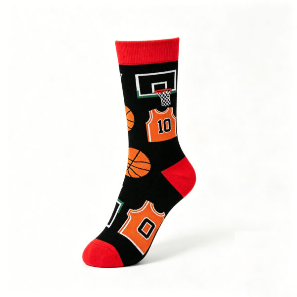 7-7 Basketball Court Sock