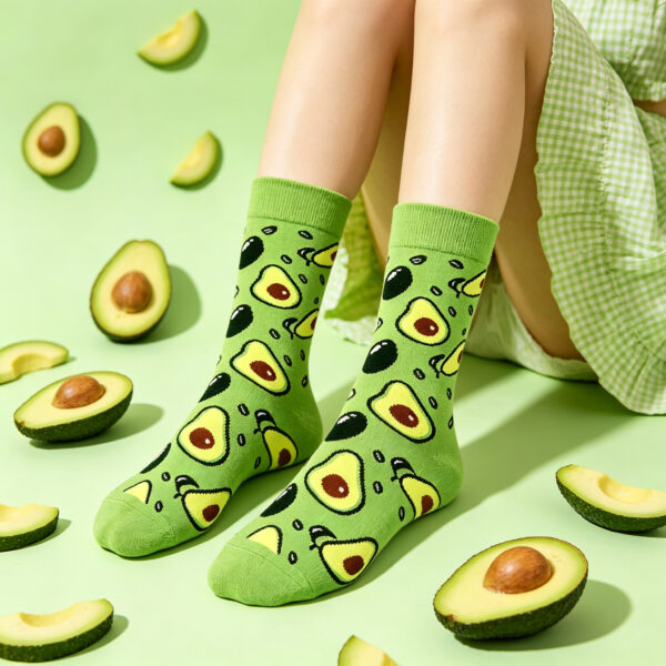 All-Over Avocado Sock