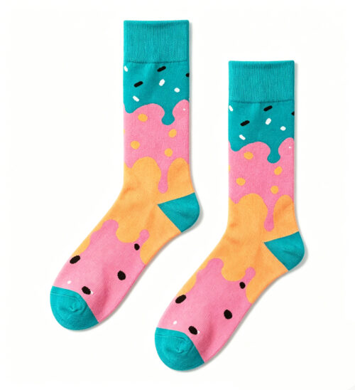 Ice Cream Drip Sock