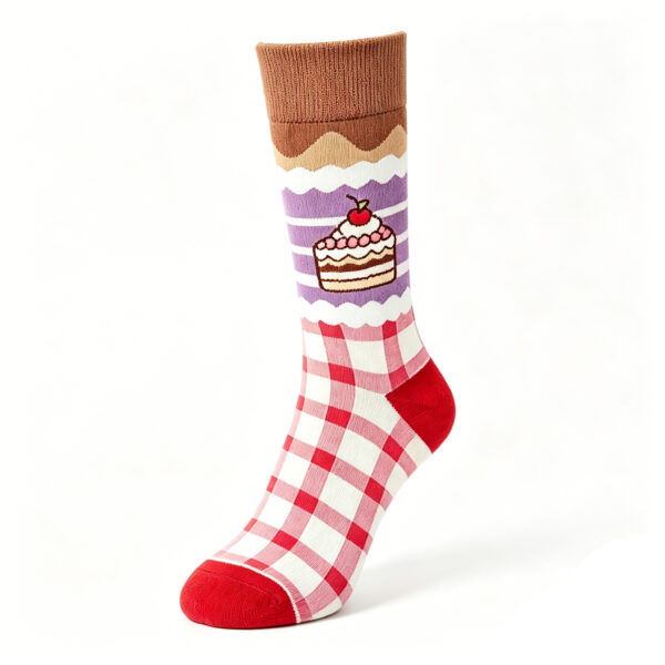 Sweet Treat Gingham Sock