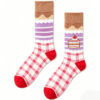 Sweet Treat Gingham Sock