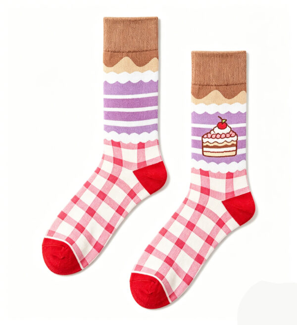 Sweet Treat Gingham Sock