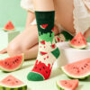 Watermelon Drip Sock