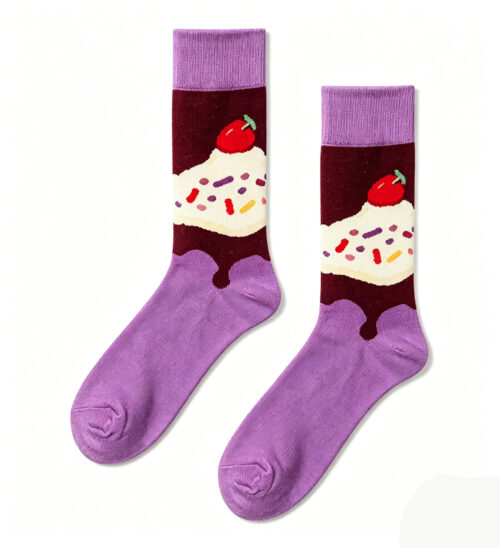 Cupcake Sprinkle Sock