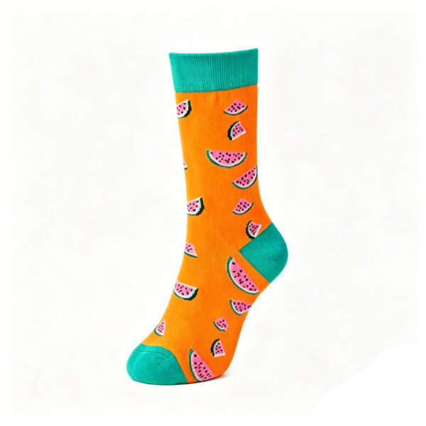Watermelon Splash Sock