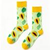Tropical Papaya Sock