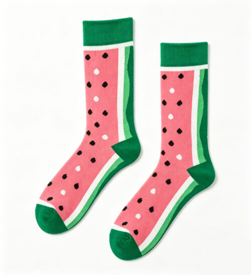 Watermelon Slice Sock