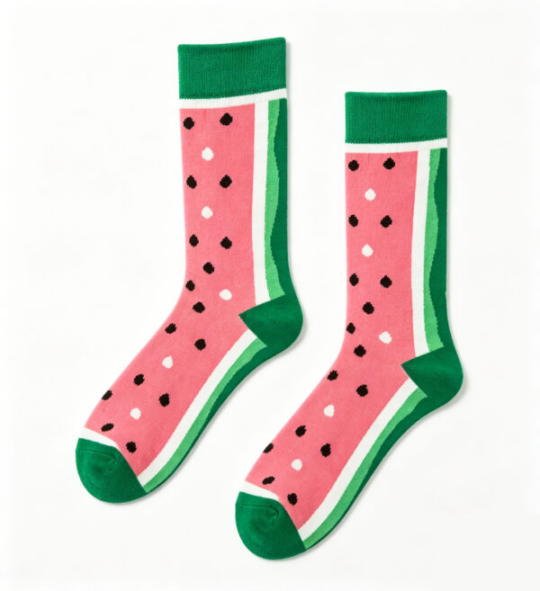 Watermelon Slice Sock